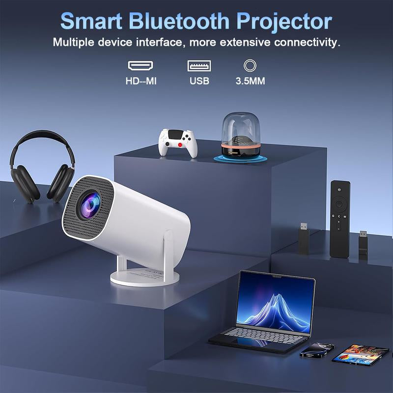 [US Warehouse] Nebula Flow Christmas Gift Projector, Audio Projector, Suitable for Bedroom Cinema and Outdoor Use, 2025 Model Android Wired