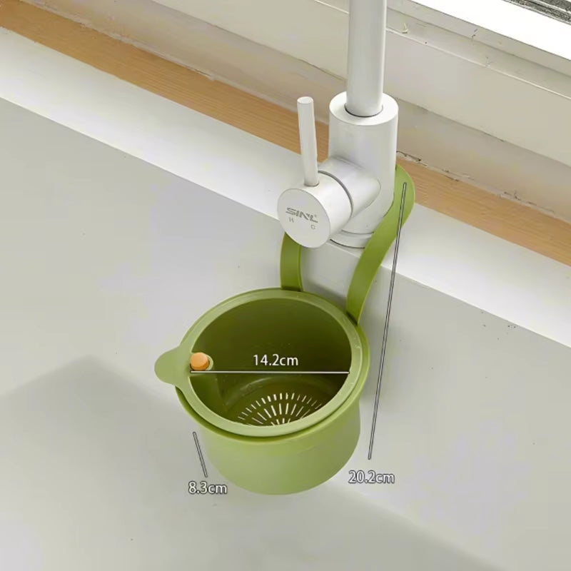 Sink Hanging Strainer Basket Adjustable Sink Filter Strainer Drain Basket Kitchen Accessories Organizer Quickly Drain Baskets